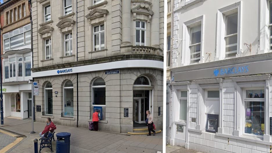 Barclays confirms closing dates for Aberystwyth and Cardigan Branches